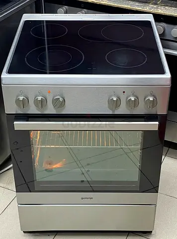 Gorenje freestanding electric cooker with ceramic hob and oven - good condition