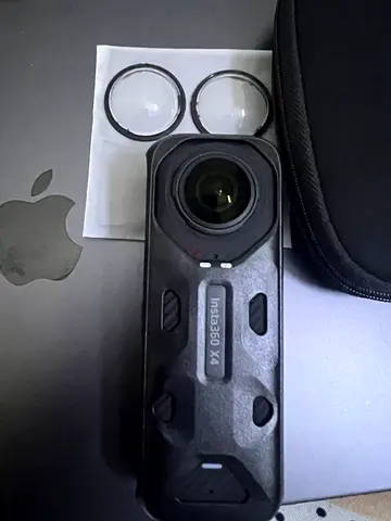 Insta360 X4 360° Action Camera with Case and Lens Covers