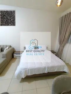 Furnished Studio for First Occupant in Ajman | Luxury Location &amp; Bills Included