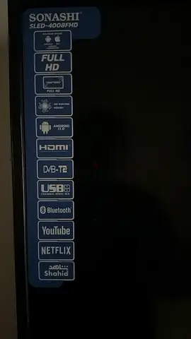 Sonashi 41 inch Full HD Smart TV with HDMI, USB, YouTube  Netflix (Used)