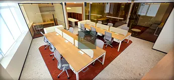 Furnished Fitted Office | Mazaya Business Avenue AA1 | Partitioned Layout