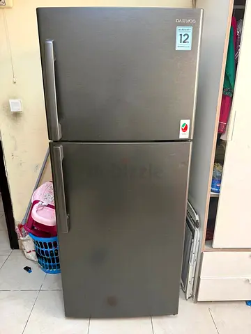 Daewoo TMF Double Door Inverter Refrigerator 675 LT Space Silver - FN-675S3EI