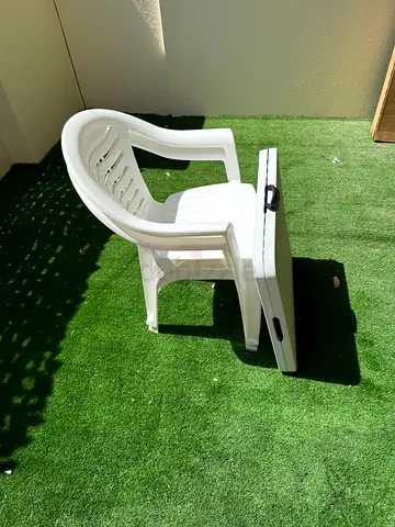 Table and 2 chairs