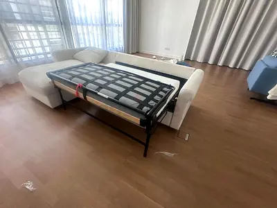 Ikea Gronlid L shape sofa bed Beige Excellent Condition