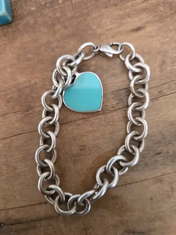 Tiffany  Co. Heart Bracelet – 925 Sterling Silver | Elegant  Timeless