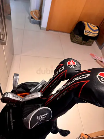 Wilson golf club set with bag — used, good condition