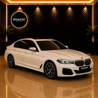 BMW 5-Series 520i M Sport 2021 | GCC Specs | 1 Year Warranty