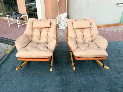 Premium Beige Rocking Chairs – for Sale