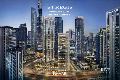 Partial Burj and Fountain View | High Floor