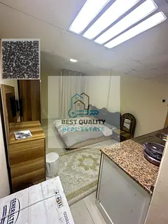 Furnished Studio for Monthly Rent – Ajman