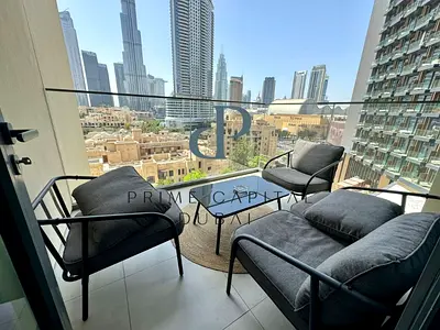 Burj Khalifa View| Flexible Rent| Vacant 10th Aug
