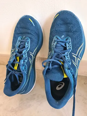 Blue ASICS Mens Running Shoes size 43