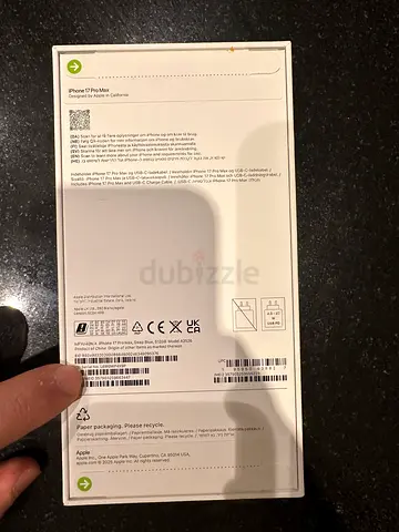 Brand new sealed IPhone 17 pro max 512 G
