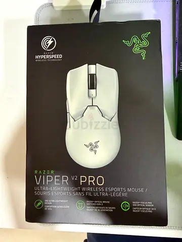 Razer Viper V2 Pro Wireless Gaming Mouse – White – Open Box Like New