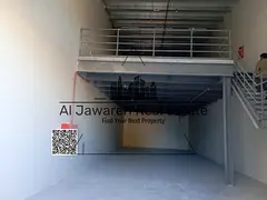 For Annual Rent | Warehouse with Mezzanine in Ajman Industrial Area Property Code: 3137 An excellent