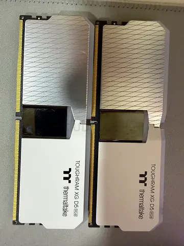 Thermaltake TOUGHRAM XG D5 RGB 32GB (2x16GB) DDR5 6400 – White – Used
