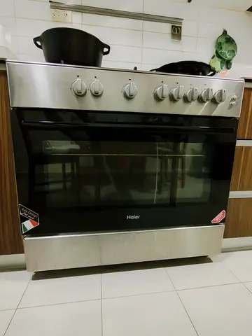Haier Gas Cooker with Oven 5 Burner