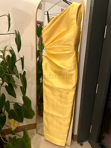 SOLACE LONDON LEMON DRESS -KIRA