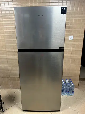 Fridge with refrigerator Hisense Silver 375L
