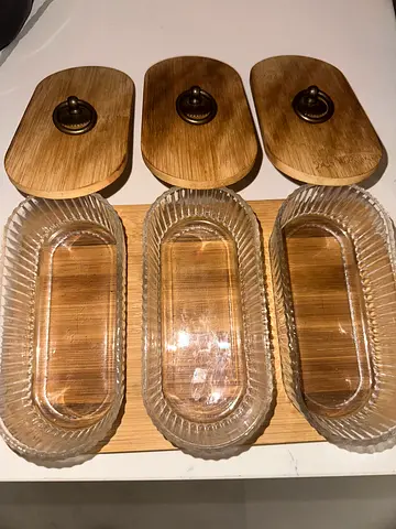 serving tray glass