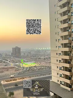 Two bed rooms apartment Empty and cleaned with Parking available for sale in Lavender Tower ( Hot De