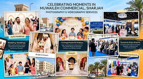 🌟 Muwaileh Commercial Photo  Video Services | Professional Visual Content for Shops, Businesses