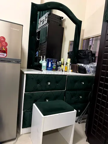 Dressing table and chair