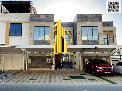 New Townhouse for Rent in Al Zahia ✨ Ready to Move In – First Tenant ▪️ Large Front Setback for Parking ▪️ Spacious Private Yard ▪️ Two Floors (Gr