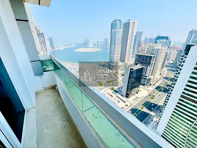 Luxurious 1BR with Stunning Canal Views & Huge Balcony | Al Mamzar, Sharjah