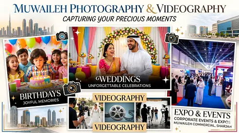 📸 Need a Photographer  Videographer in Muwaileh Commercial, Sharjah? | Business, Product  Event