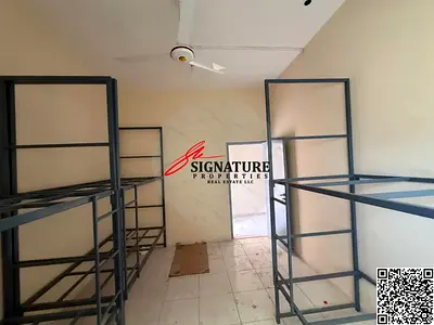 سكن عمال/موظفين مفروش مكون من 96 غرفة للإيجار في المنطقة الصناعية الجديدة بعجمان