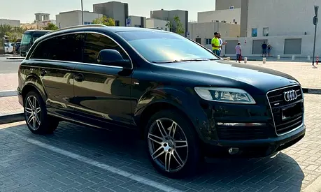 Audi Q7 2009 GCC Specs,battery new,insurance renewed,tyres new,RTA test passed,Luxury Family SUV