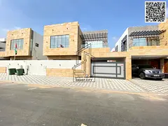 Villa for rent in Al Yasmin, consisting of five master bedrooms, super deluxe finishing