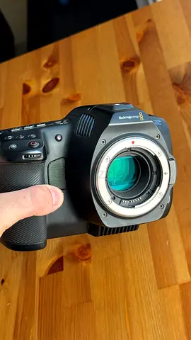 Blackmagic Pocket 6k Pro Cinema Camera body (no lens) - good condition