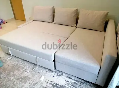 Ikea sofa cumbed brand new never used with big storage space L shape