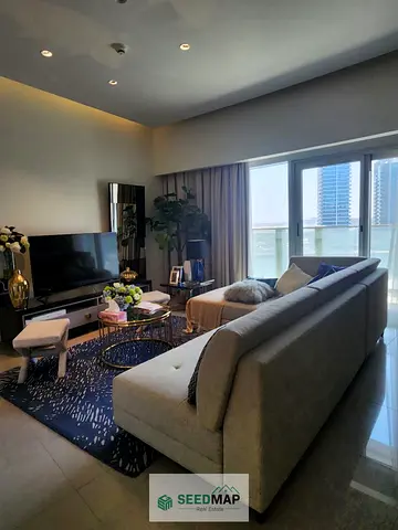 Furnished 1BR Apartment | DAMAC Maison Majestine | Downtown & Marina Views