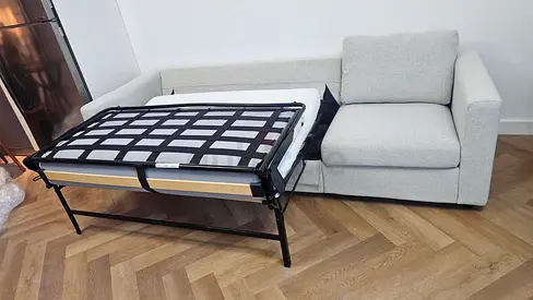 Ikea vimle three seater sofa bed with mattress