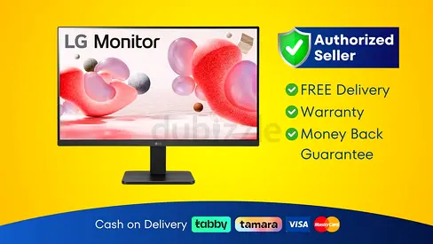 LG 22 inch Full HD Monitor with AMD FreeSync - 100Hz - Brand New - Warranty - Free Delivery