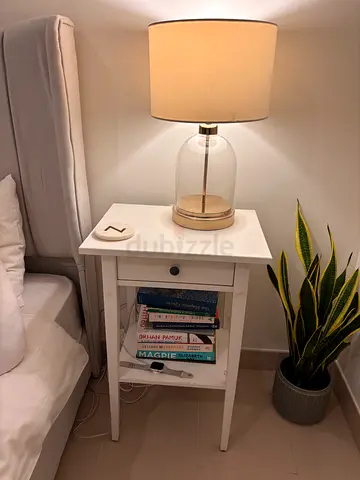 Ikea white nightstand