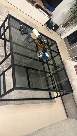 Black Coffee table with free small one