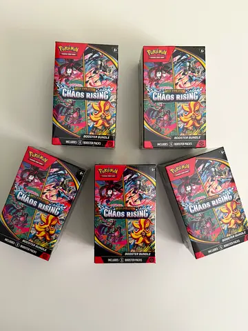 Pokemon TCG Chaos Rising booster bundle