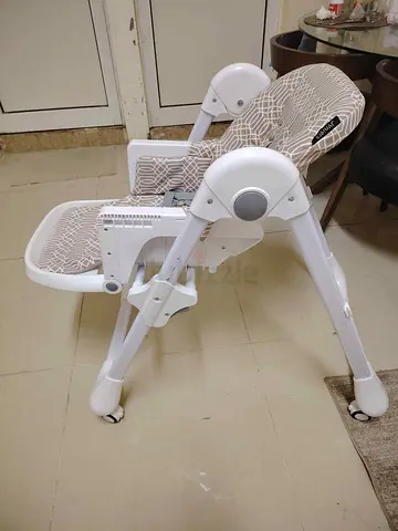 Adjustable Baby High Chair - Foldable with Tray