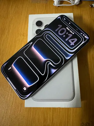 iPhone 17 pro max silver 256gb