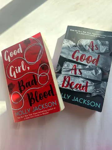 Set of 2 Holly Jackson Paperbacks — Good Girl, Bad Blood  Good As Dead