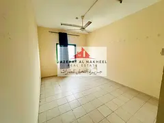 One-bedroom apartment with a living room, bathroom, and spacious kitchen.