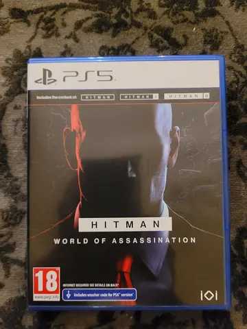 Hitman: World of Assassination (PS5) - Complete Case, Like New