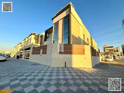 Corner villa for sale in the prestigious Al Yasmin area of ​​Ajman
