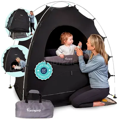 Hiccapop Blackout Tent for Babies  Toddlers