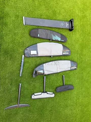 Wingfoil Gong Hydrofoil complete setup