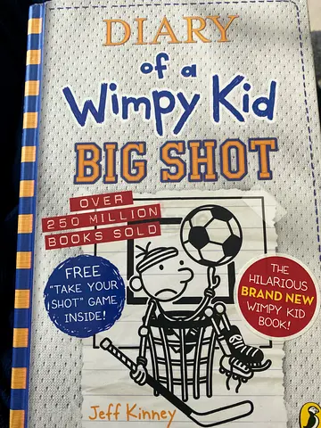 Diary of a Wimpy Kid Big Shot by Jeff Kinney